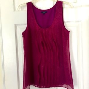 Fuchsia Gap Tank